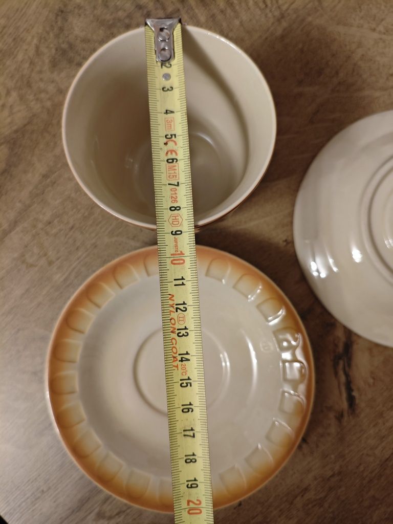 Kubek do mleka kakao PRL NEW LOOK porcelit Tułowice jak Pruszków