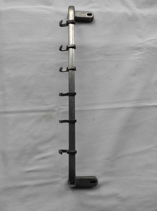 Вешалка алюминиевая советская на 6 крючков