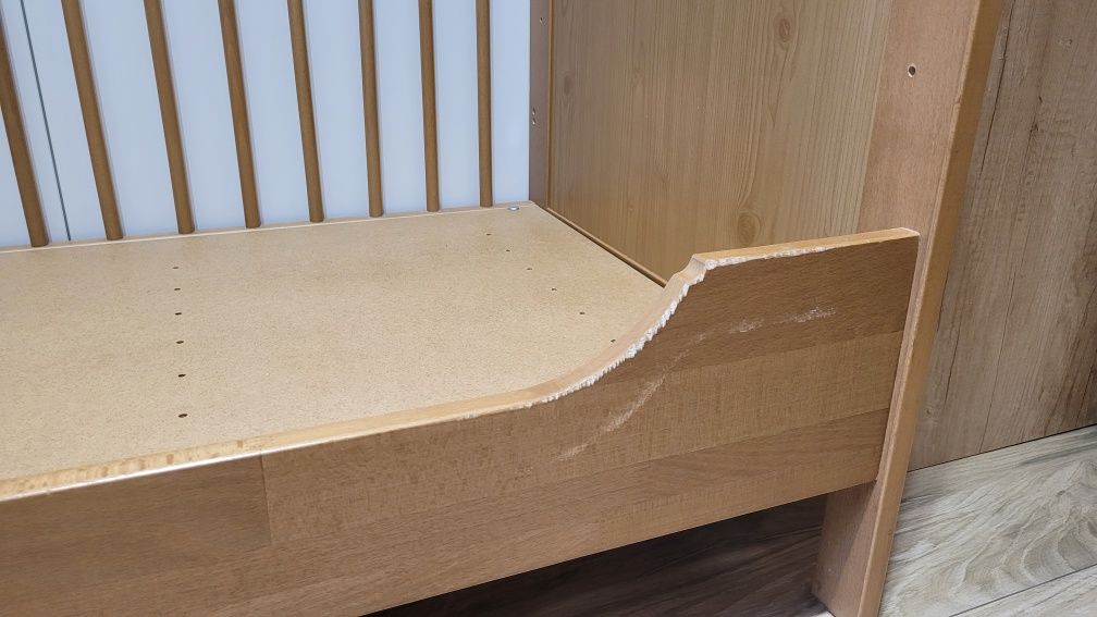 Łóżeczko niemowlęce Ikea Leksvik