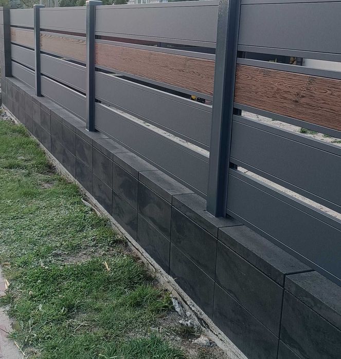 Sztachety metalowe , nowoczesne - PRODUCENT