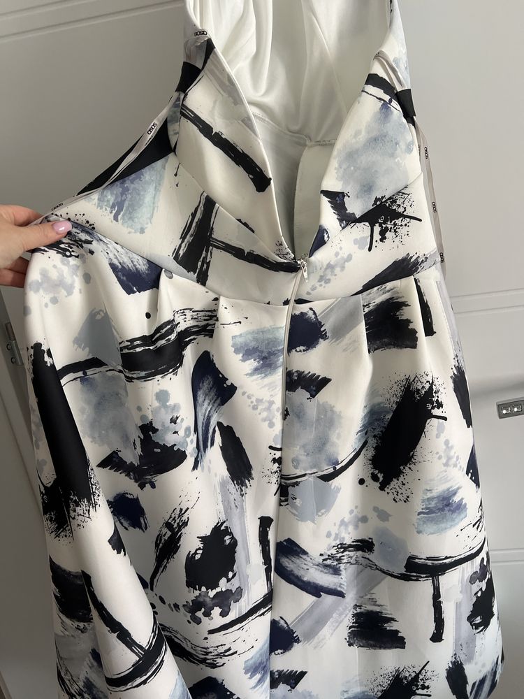 Nowa Asos sukienka 40/L bez pleców na kole oryginalna