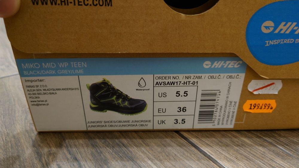 Buty zimowe Hi-Tec rozm 36