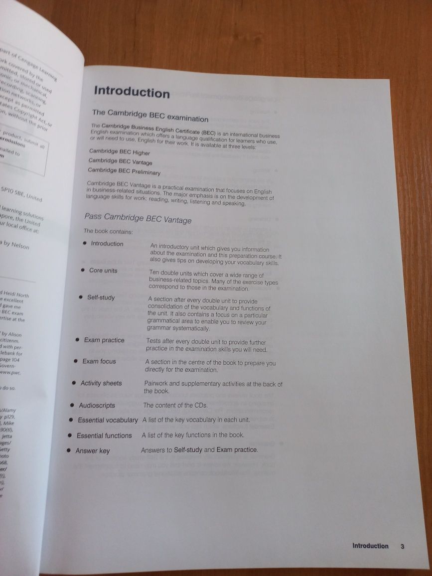 Pass Cambridge BEC Vantage - do egzaminu z Business English