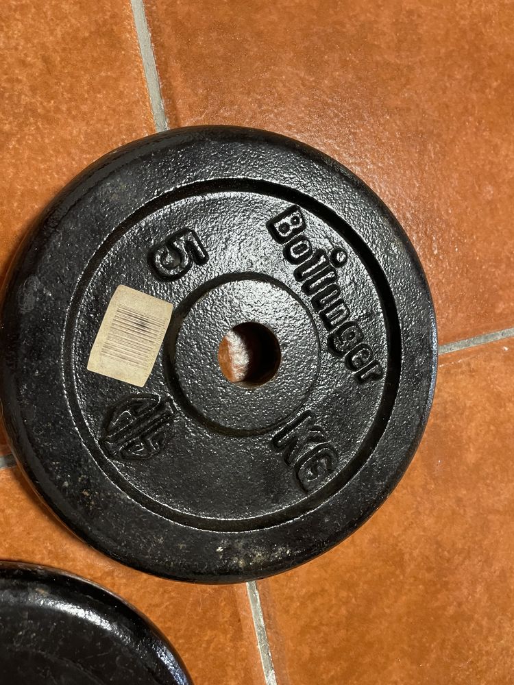 Maquina musculaçao +Barra+30Kgs de pesos