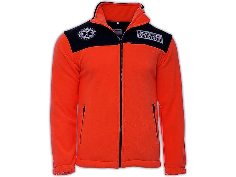 Polar ratowniczy Standard Plus FLUO z kompletem emblematów (S)