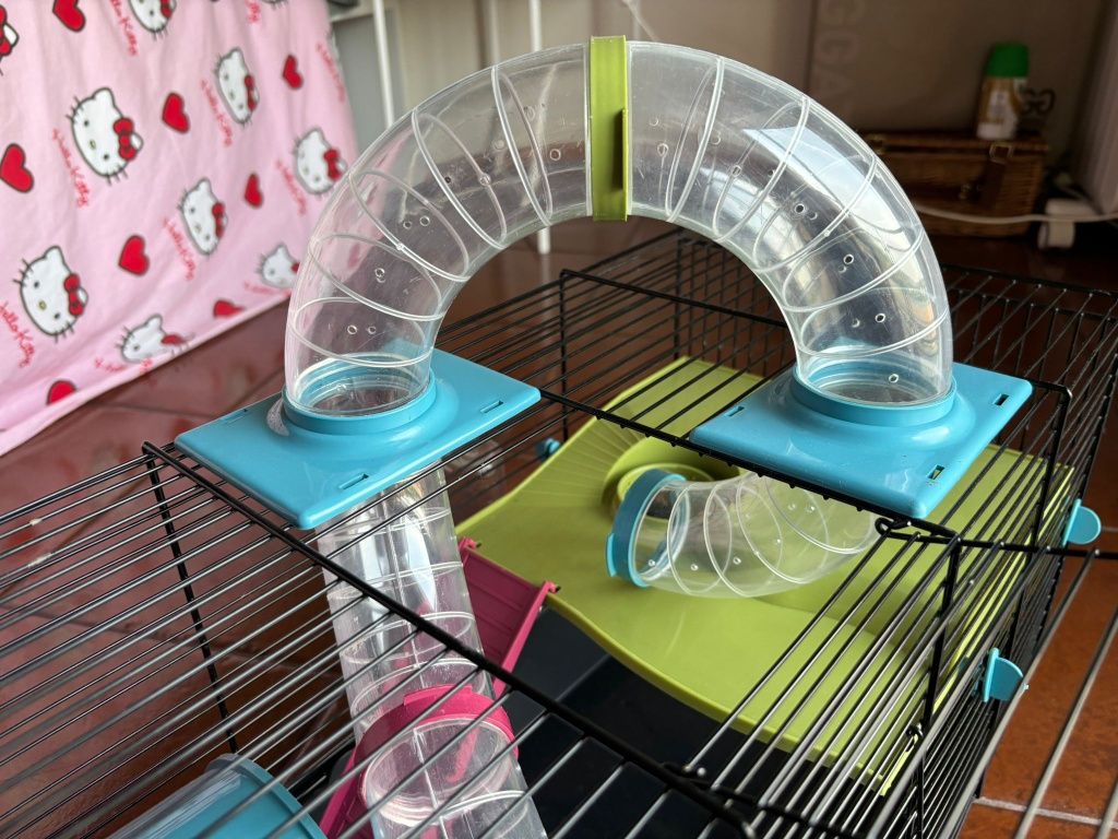 Gaiola para Hamster com Acessórios