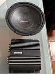 Amplificador macrom e subwoofer califórnia