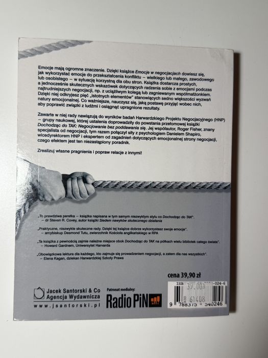 Emocje w negocjacjach. Roger Fisher, Daniel Shapiro