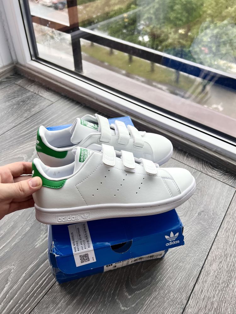 Adidas Stan Smith kid 3 us / Адідас Стен 33 34 35 21 см оригінал