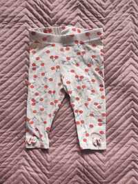 Cienkie legginsy H&M rozm 68