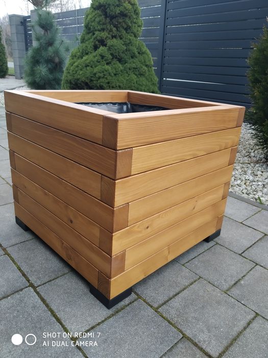 Donica drewniana 50x50cm