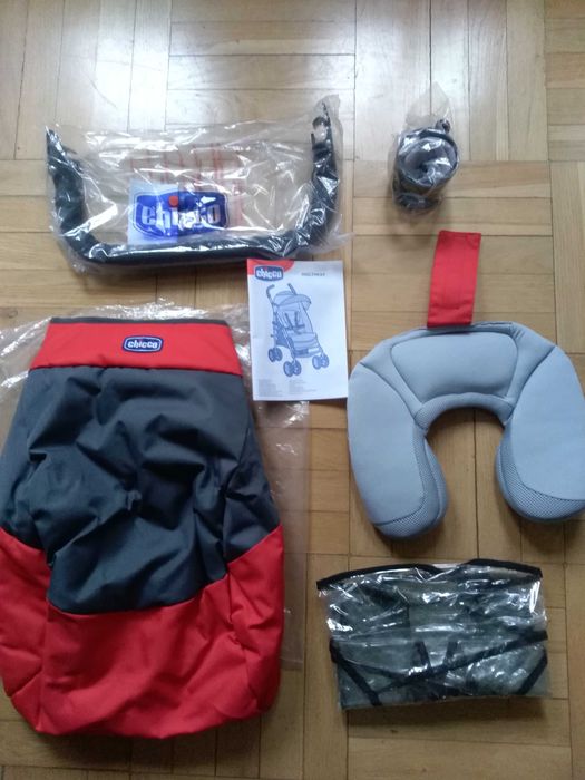 Chicco multiway poduszka, folia, śpiwór, uchwyt na napoje