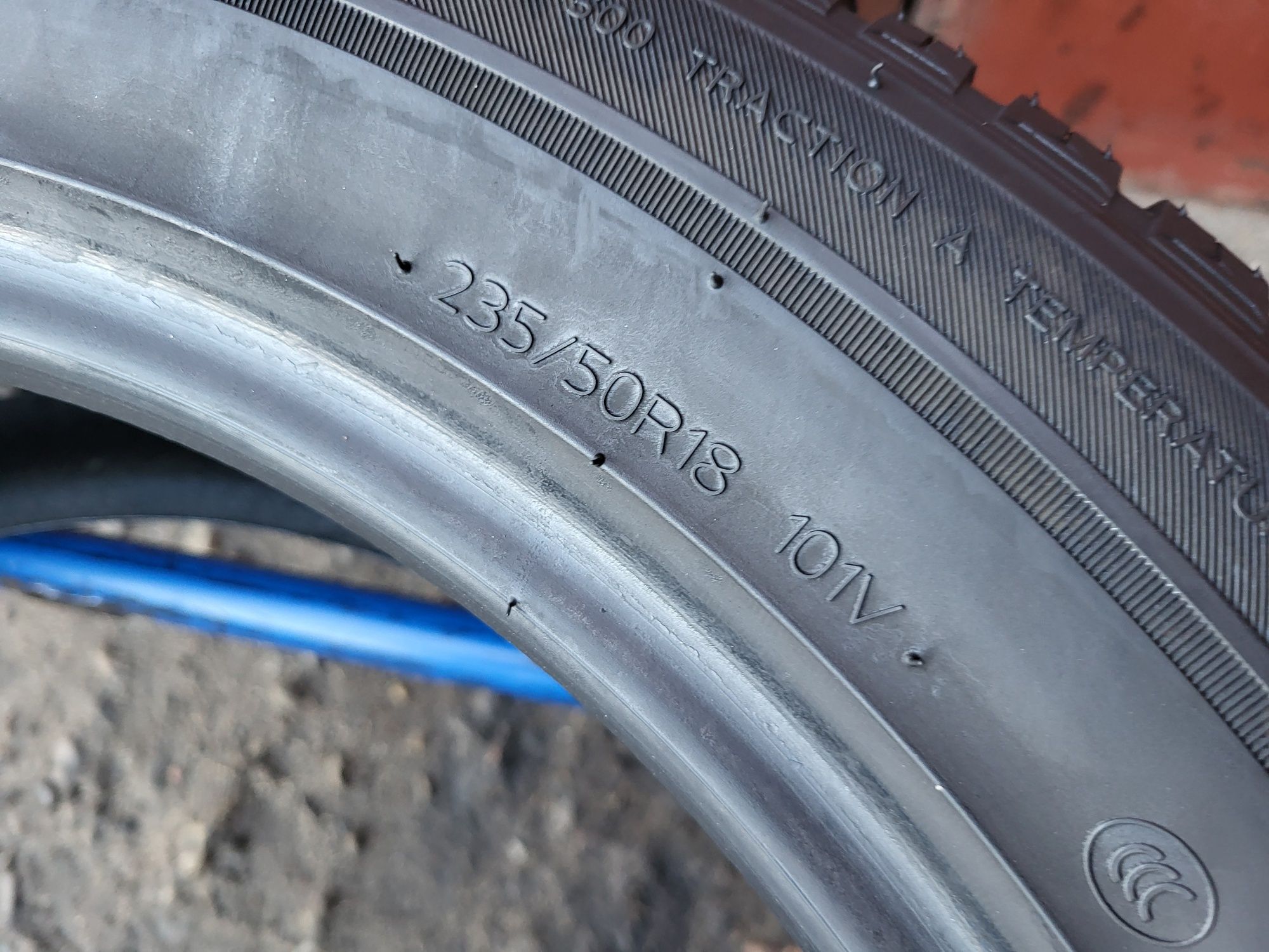 235/50/18 R18 Hankook Kinergy 4S 2шт ціна за 1шт шини