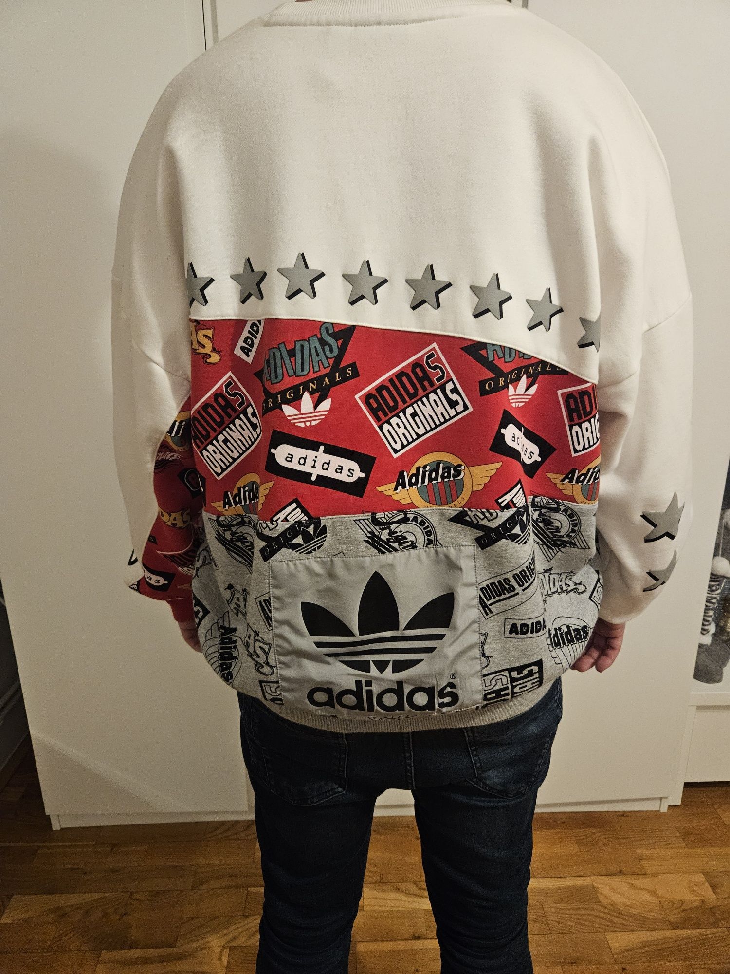 Bluza Adidas Originals X Nigo Jams Blocked męska