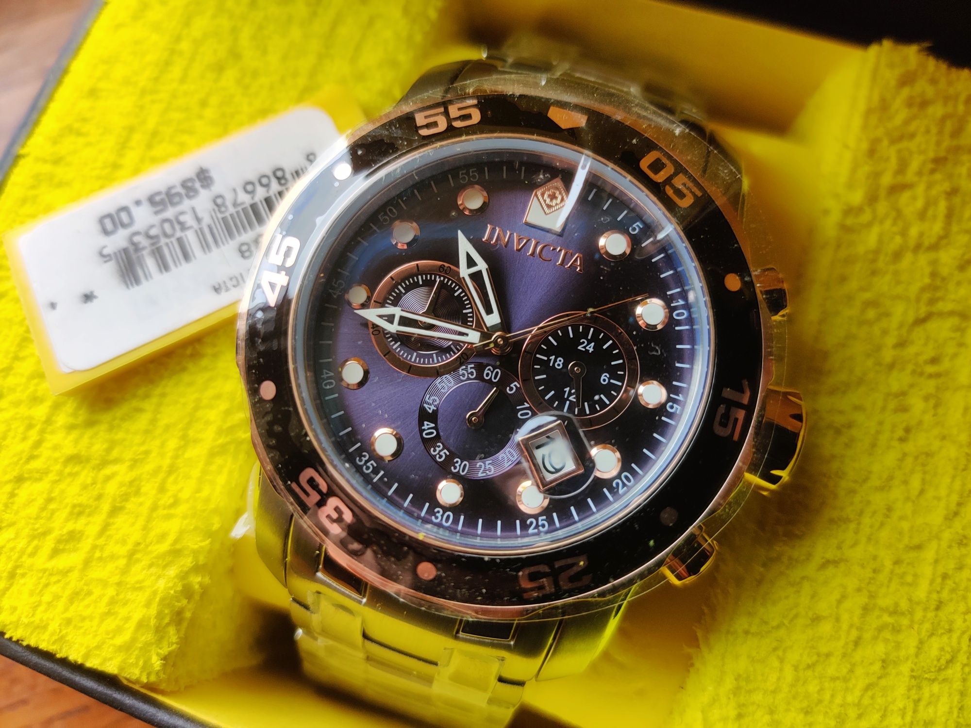Часы Invicta Men 48mm SCUBA PRO DIVER