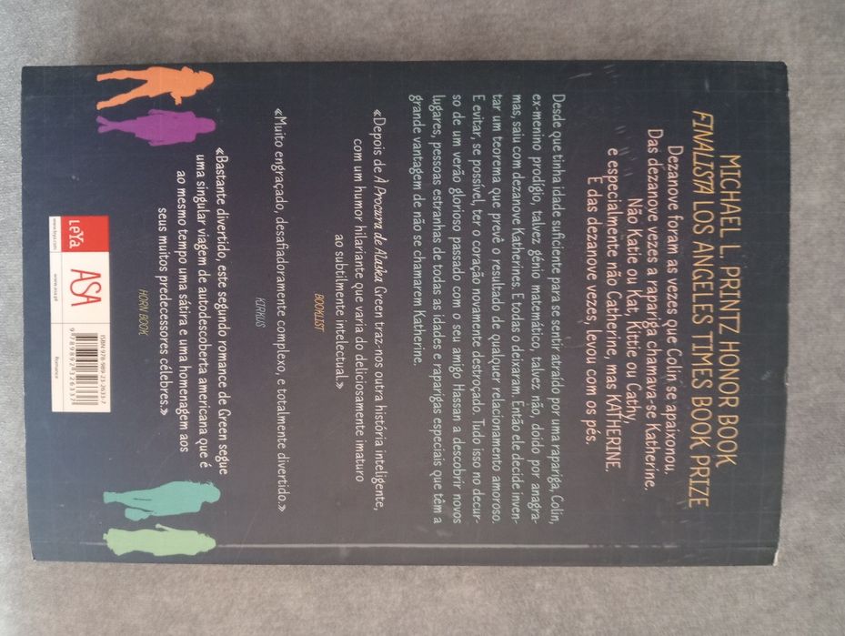 Livro "O teorema (K)atherine" John Green Romance