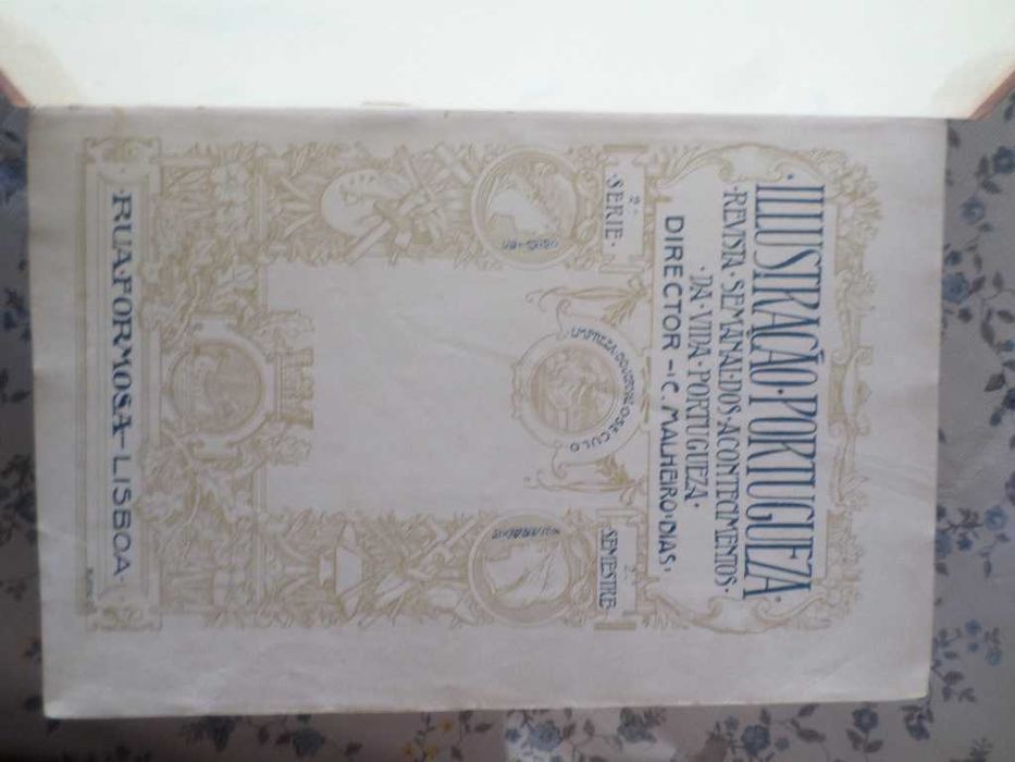 Revistas Ilustração Portuguesa avulsas e volumes semestrais