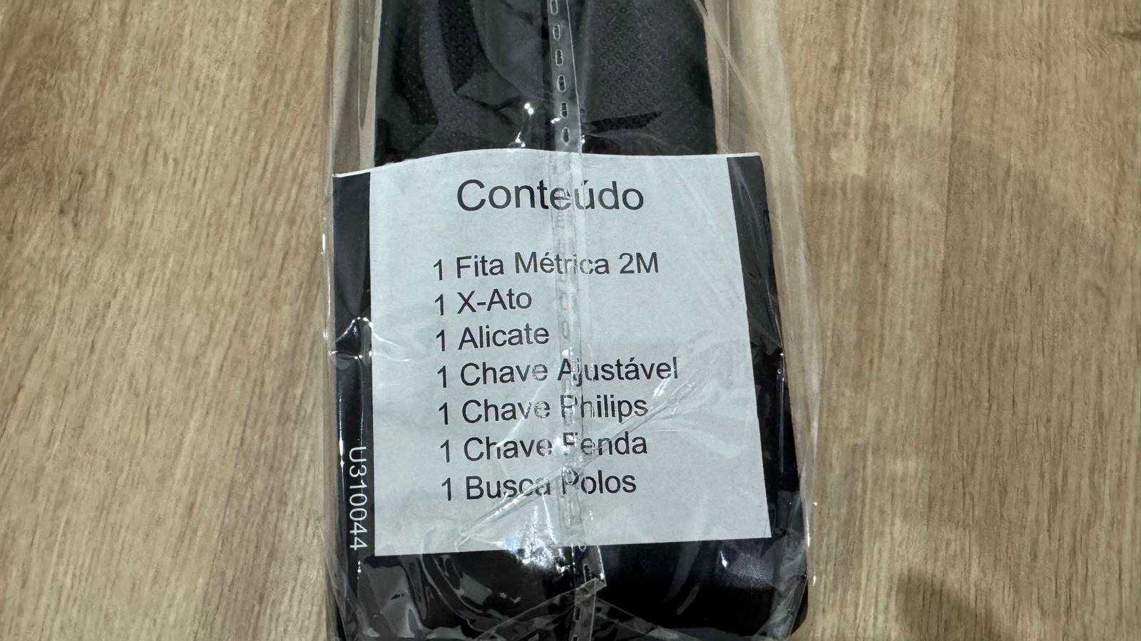 caixa ferramentas 7 peças - Artigo novo