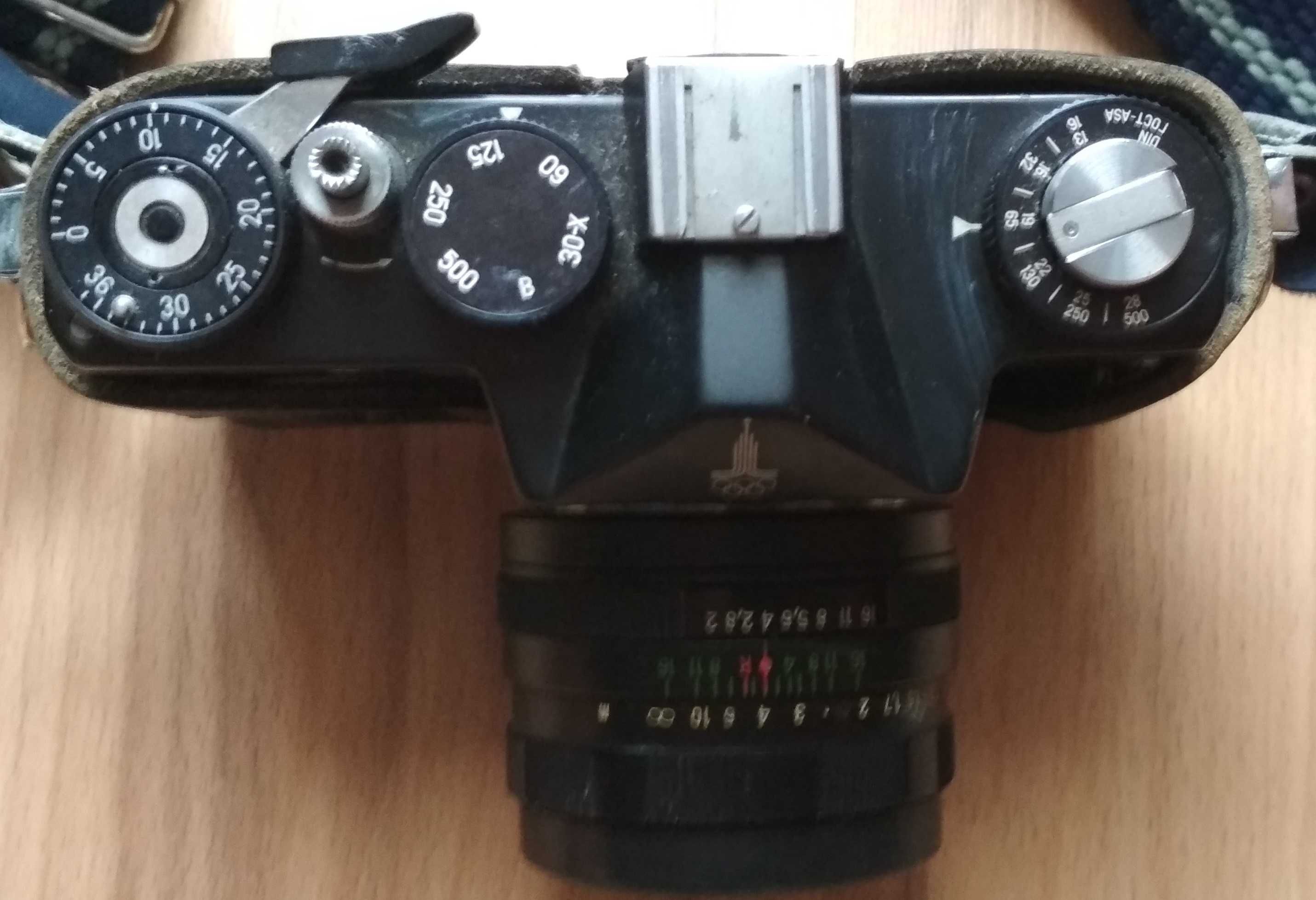Aparat aparaty Zenit TTL + Cmena 8 + Zorki 4 PRL ZSRR