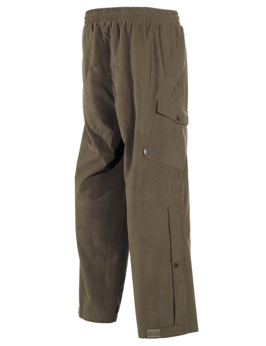 spodnie outdoorhose poly tricot oliwkowe s