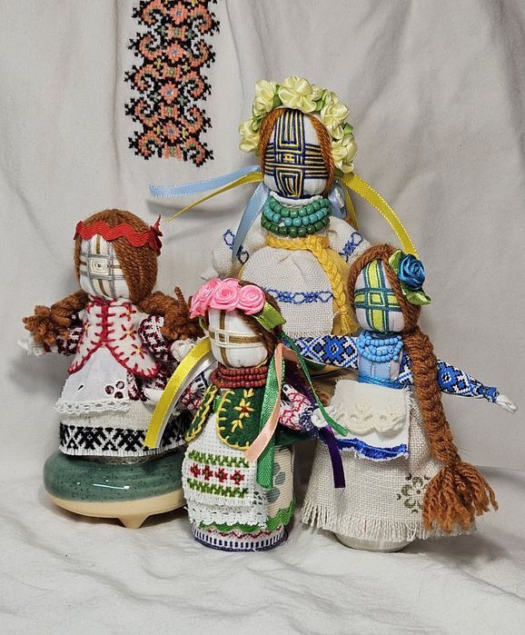 Маленькі мотанкм . Український сувенір. Подарунок.