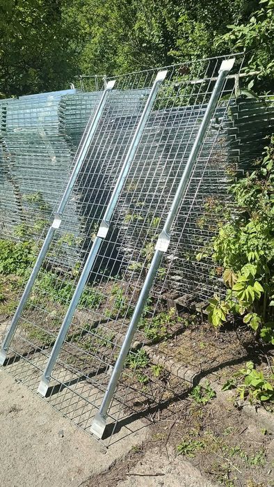 Ocynkowane przęsła , regały , półki 110cmx200cm