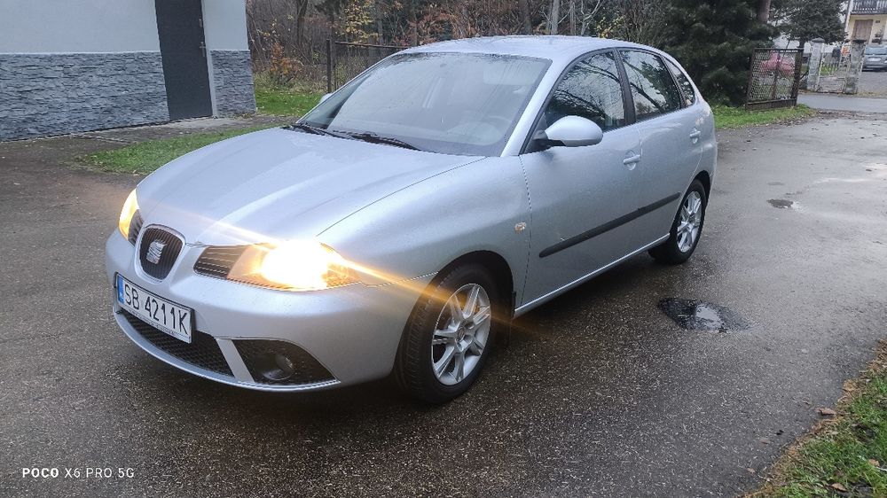 Seat Ibiza 1,4 2007 alufelgi 198tkm  klimatyzacja tempomat  2kpl kół