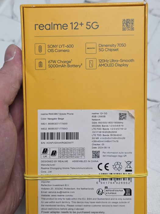 Realme 12+ 8/256 GB , стан нового.