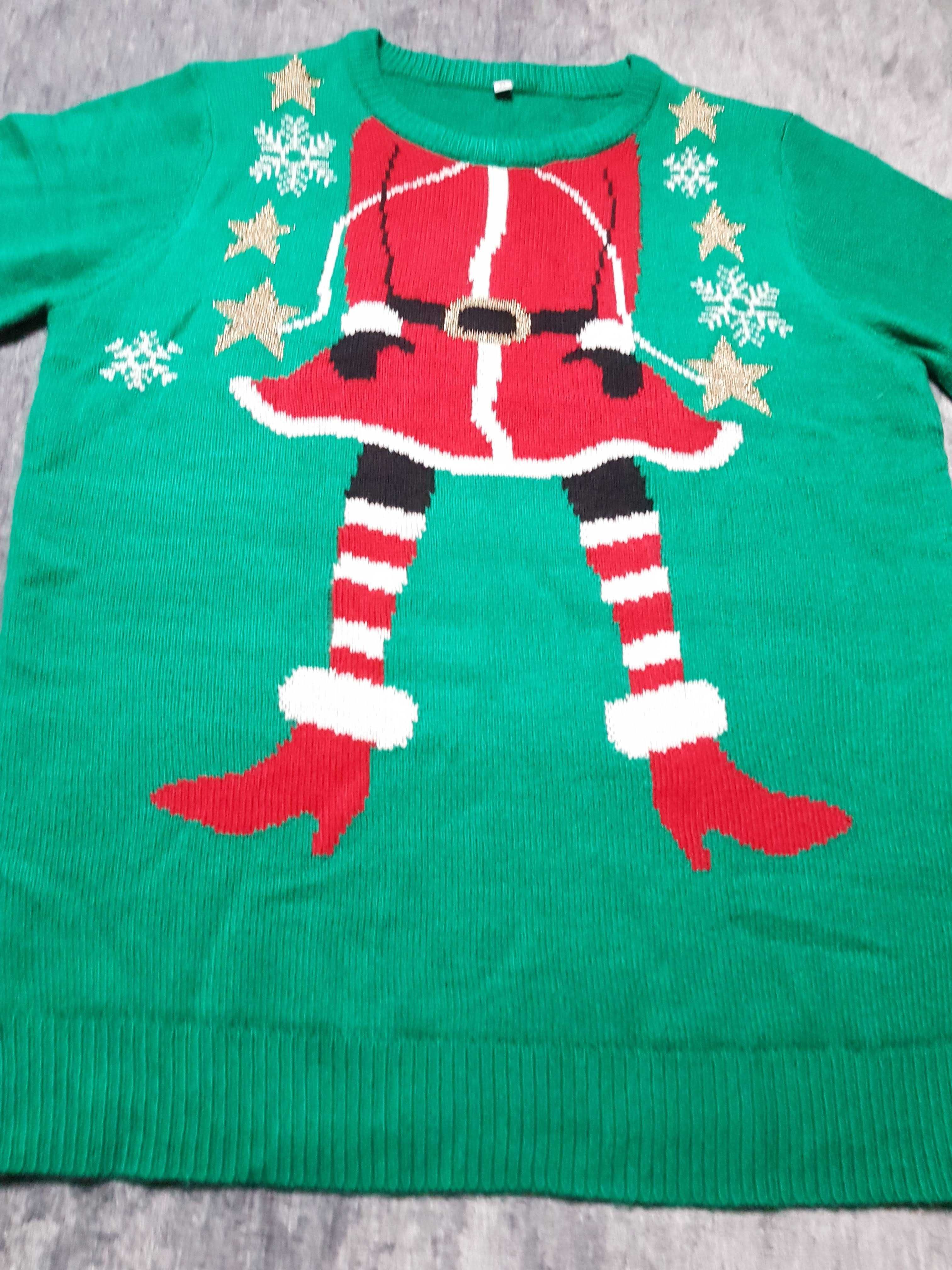 Sweter świąteczny Elfka XL