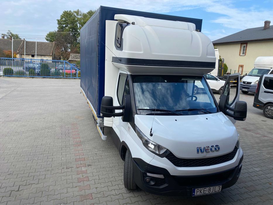 IVECO DAILY 35S17 3.0 2016 r przebieg 712 000 plandeka kurnik