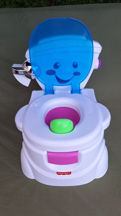Nocnik interaktywny Fisher-Price biały język niemiecki