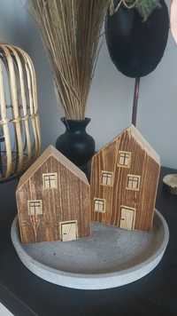 Domek domki ,drewniane ,ozdoba