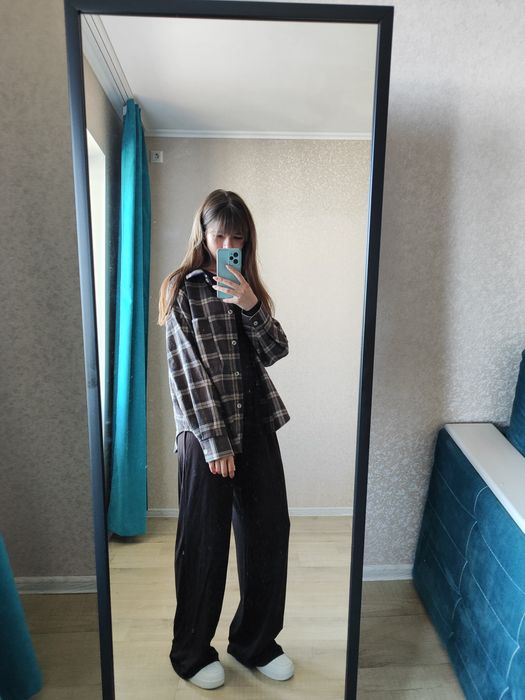 Сорочка в клітинку