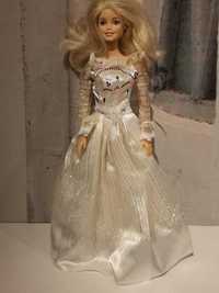 Lalka Barbie ślub biała suknie