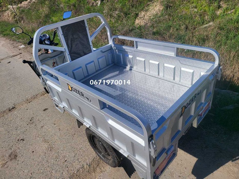 Електро трицикл Dozer Дозер Model3 скутер 1500W Запас ходу 65км Кредит