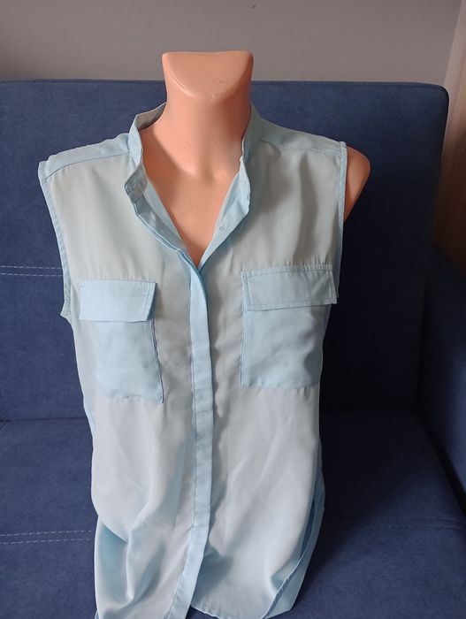 Błękitna koszula TROLL L