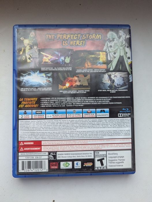 Naruto Shippuden Ultimate Ninja Storm 4 ігри игры диски на PS4 PS5