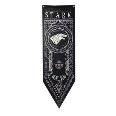 Bandeira Grande Game Of Thrones - STARK HOUSE - NEGOCIÁVEL