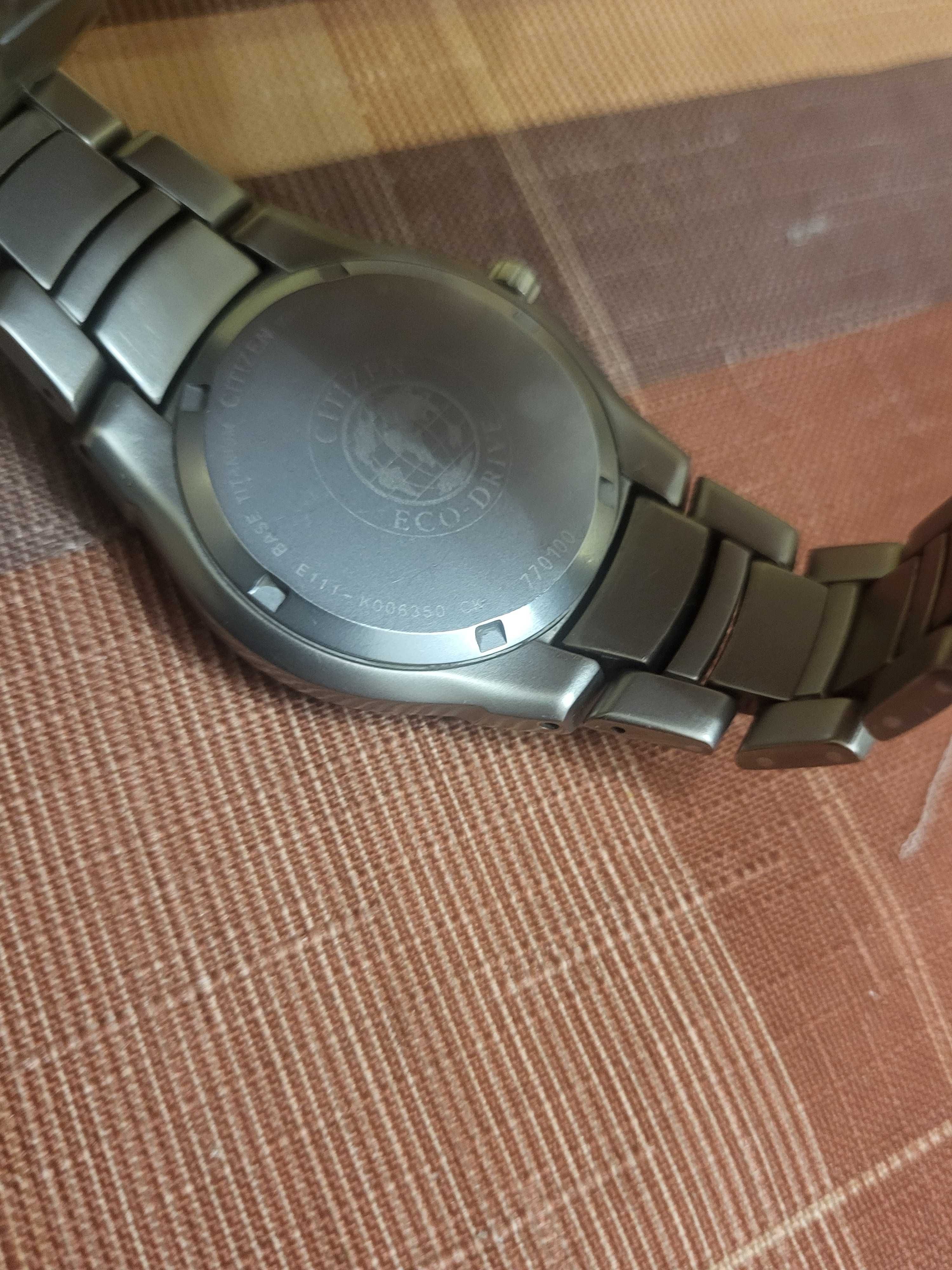 Zegarek Citizen Eco-Drive titanium