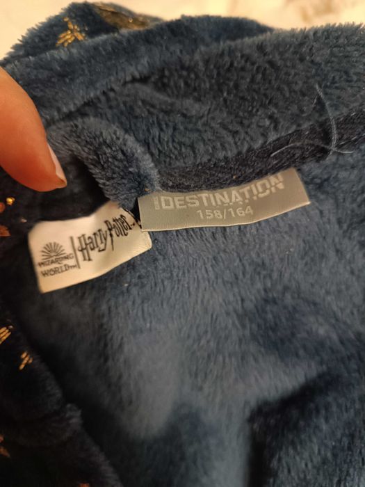 Szlafrok Harry Potter z kapturem stan bdb r.158-164