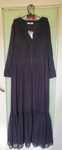 Nowa sukienka maxi Reserved wyszywana koralikami rozmiar M Gothic