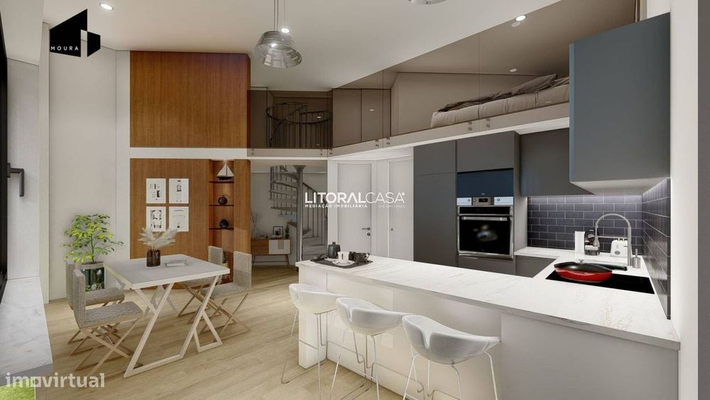 Loja com projeto para transformar em apartamento T1