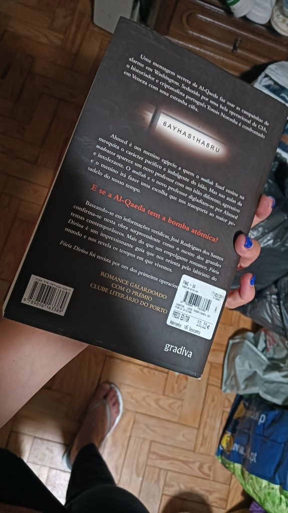 Livro Fúria Divina JRSantos