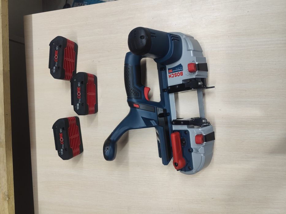 Bosch GCB 18V-63 безщіткова стрічкова пила по металу Бош Оригінал