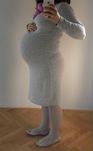 Ciażowa dresowa sukienka Happymum roz. M