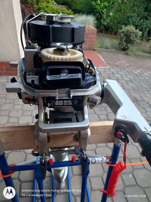 Silnik zaburtowy HONDA BF5, BF-5. Krótka stopa S. Ładowanie 3A.