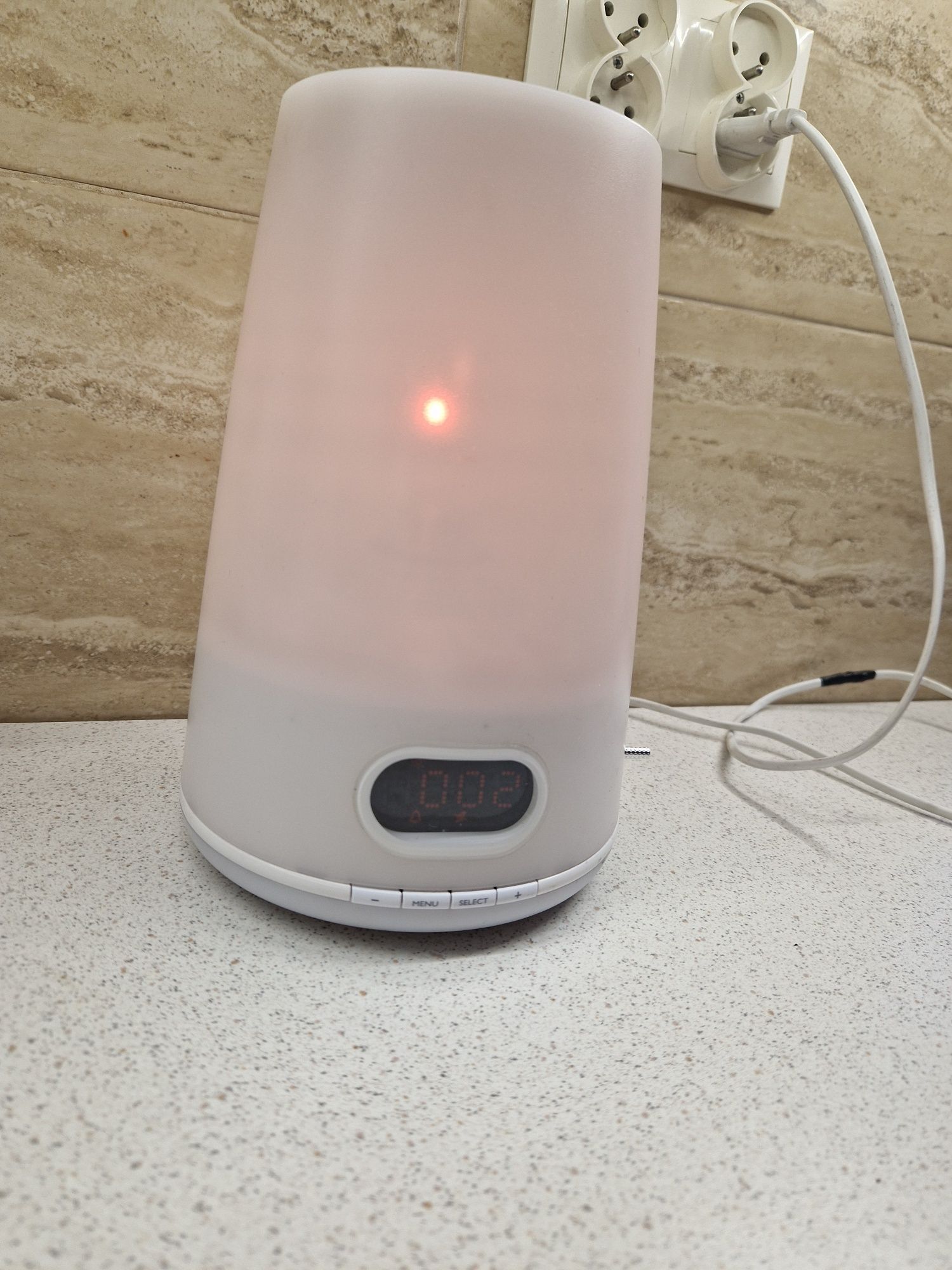 Budzik radio Wake-up Light Philips HF3470