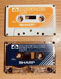 Демонстраційні касети Sharp. Саморобні. Ціна за обидві.