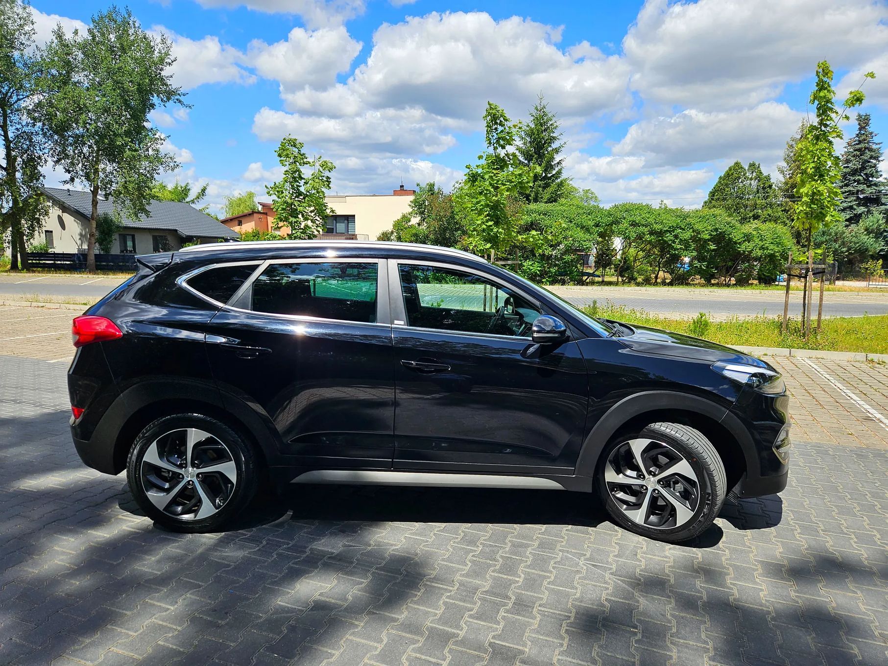 Hyundai Tucson 1.6 Turbo Automat Napęd 4x4 Full Ledy Serwis Hak Śliczny