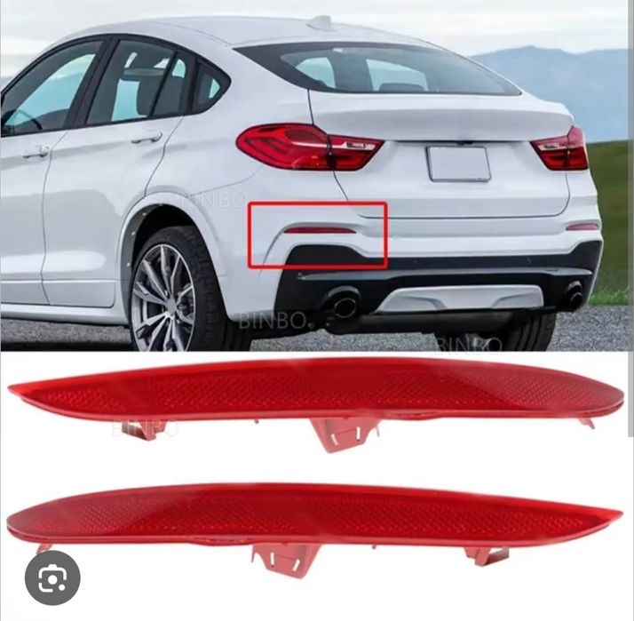Катафот/отражатель заднего бампера BMW X5(e70+М, f15+М),Х4 f26, X3 e83